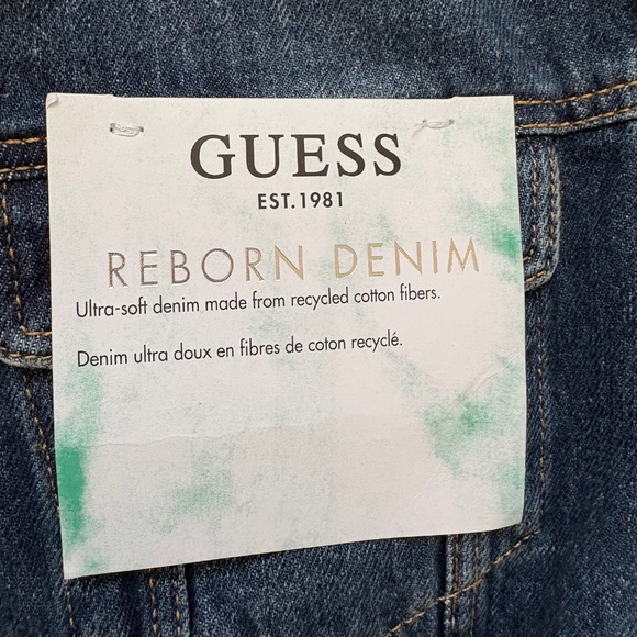 Guess Women's Delya Korean Trucker Denim Jacket - Picture 8 of 14